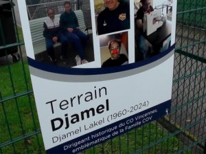 Émotion pour l&rsquo;inauguration du terrain Djamel